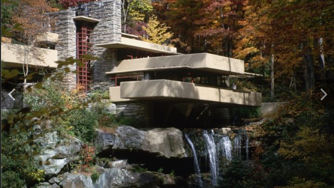 FrankLloydWright_casa sulla cascata